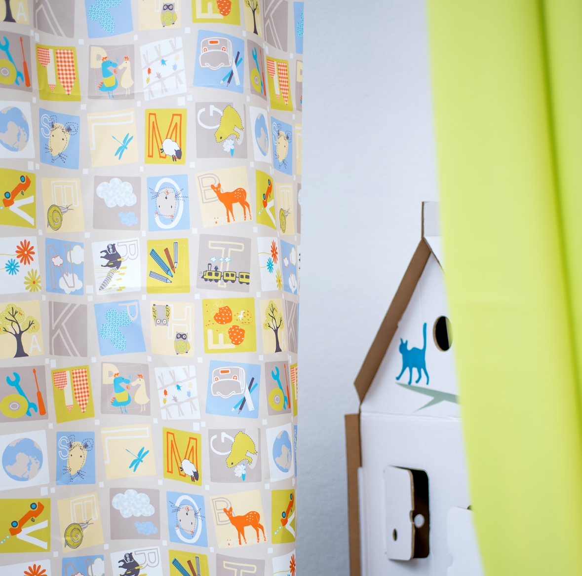 'gyermekmintás antibakteriális kórházi függöny'